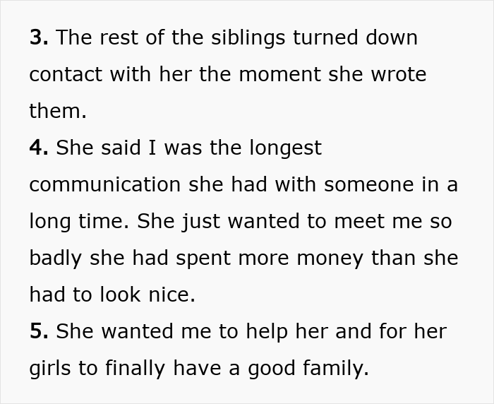 Woman Finds Biological Sister Wanting To Connect, Assumes She’s Invited To Her Wedding Woman Finds Biological Sister Wanting To Connect, Assumes She’s Invited To Her Wedding