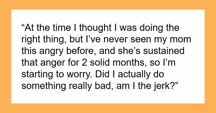 “[Am I A Jerk] For Telling My Sister She Is Dating My Bio-Father?”