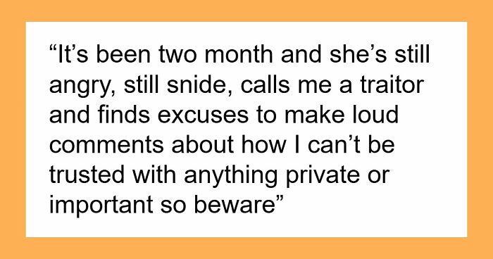 Mom Blames Daughter For Chaos After She Reveals Sister’s BF Is Her Bio-Dad