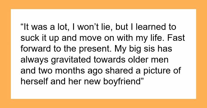 Half-Sis Shares She’s Dating Older Guy, Woman Mortified After Learning He’s Her Bio Dad