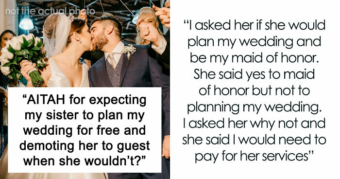 Bride Threatens To Quit Helping Any Family Member Who Sides With Sister In Wedding Planning Drama