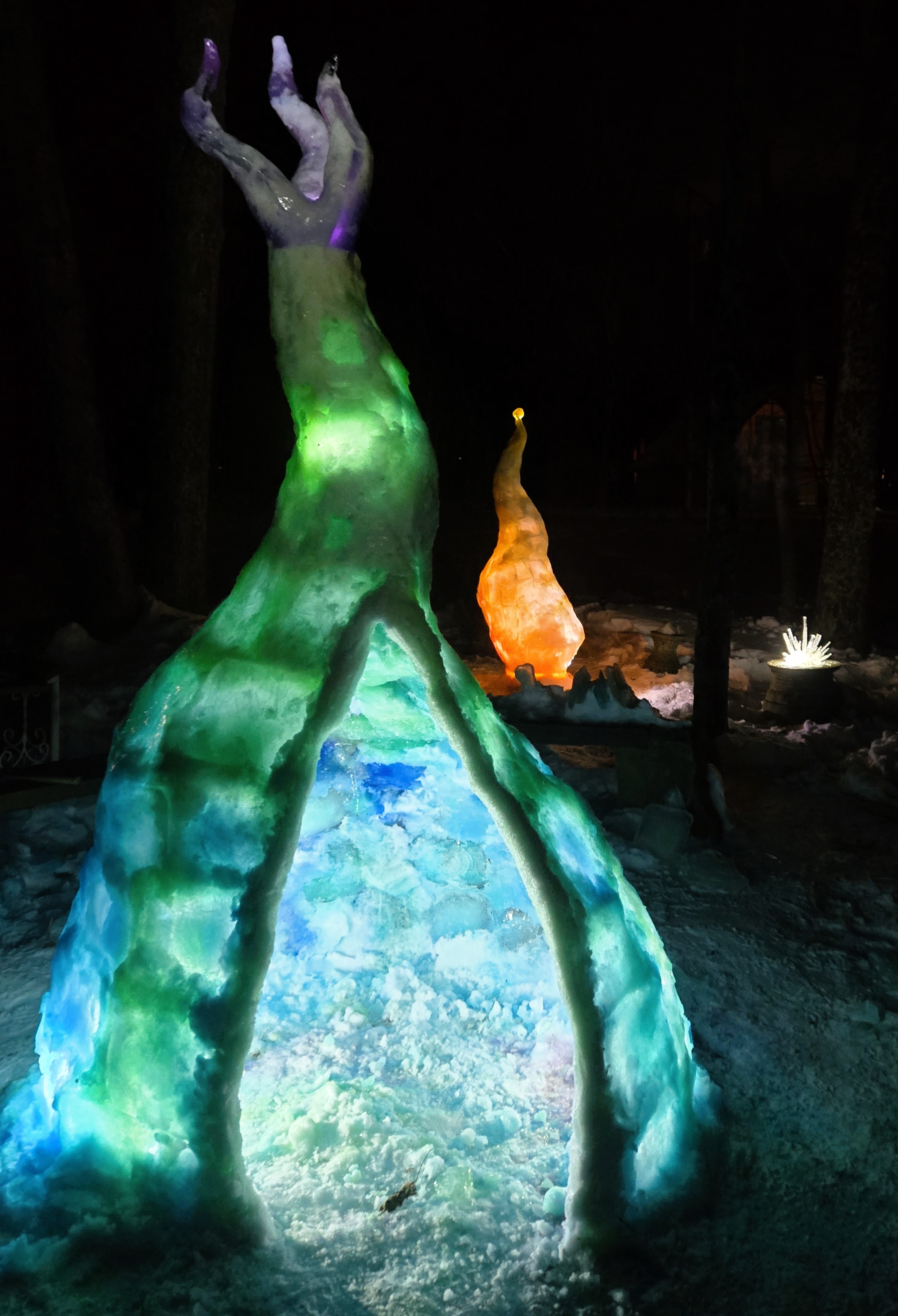 I’m A Stone Mason, Using Snow And Ice During The Winter To Make Art