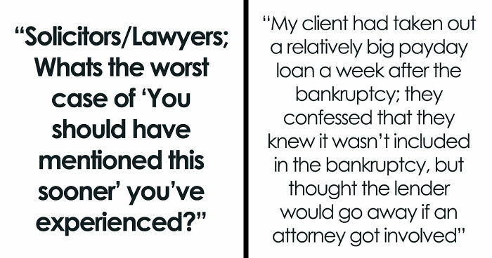 38 Lawyers Who Thought They Had A Winning Case, Until Their Client Finally Told The Truth