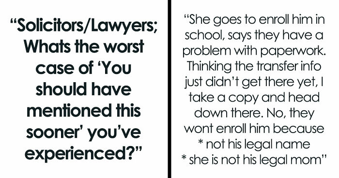 38 Lawyers Who Thought They Had A Winning Case, Until Their Client Finally Told The Truth