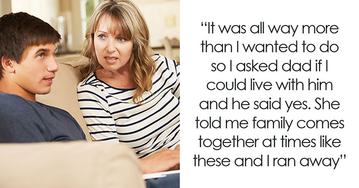 16YO Decides To Live With Dad After One Too Many Kids Move Into Mom’s House: “Selfish”