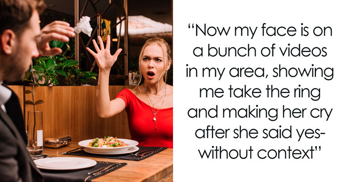 Man Takes Back Ring From Random Couple When Restaurant Messes Up, Gets Hate From The Internet