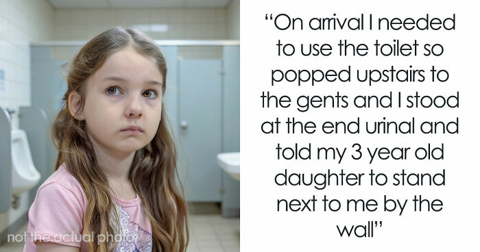 Random Guy Goes Psycho On A Dad For Bringing His 3YO Daughter Inside A Men’s Toilet, Drama Ensues - 10