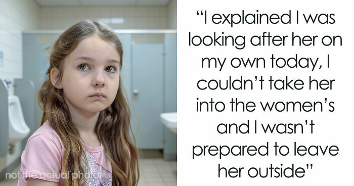 Random Guy Goes Psycho On A Dad For Bringing His 3YO Daughter Inside A Men’s Toilet, Drama Ensues - 24