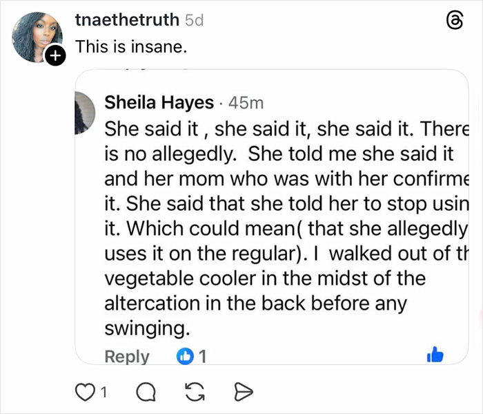 Screenshot of social media post discussing witness account in teacher jailed over alleged racist attack case. Screenshot of social media post discussing witness account in teacher jailed over alleged racist attack case.