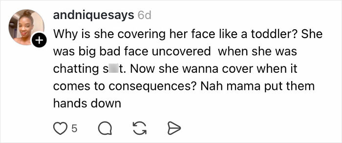 Screenshot of a social media comment discussing a teacher jailed over alleged racist attack and disturbing witness accounts. Screenshot of a social media comment discussing a teacher jailed over alleged racist attack and disturbing witness accounts.