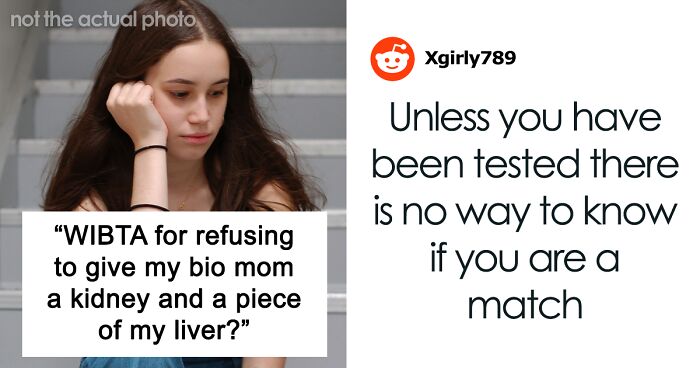 Mom Gives Up Daughter For Adoption, Returns 15 Years Later When Her Kidneys And Liver Are Failing