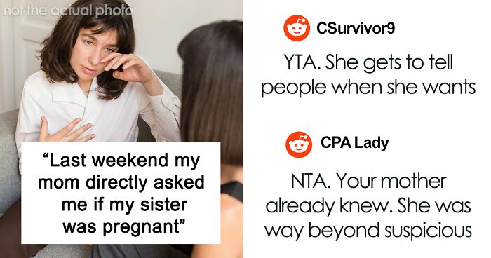 Woman Can’t Keep Her Sister’s Secret Anymore, Breaks Down After Mom Asks Her Directly