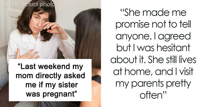 Woman Can’t Keep Her Sister’s Secret Anymore, Breaks Down After Mom Asks Her Directly