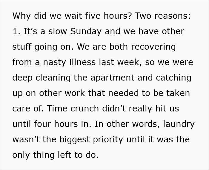 Neighbor Leaves A Salty Note After Getting Called Out For Holding Up The Entire Building&rsquo;s Laundry