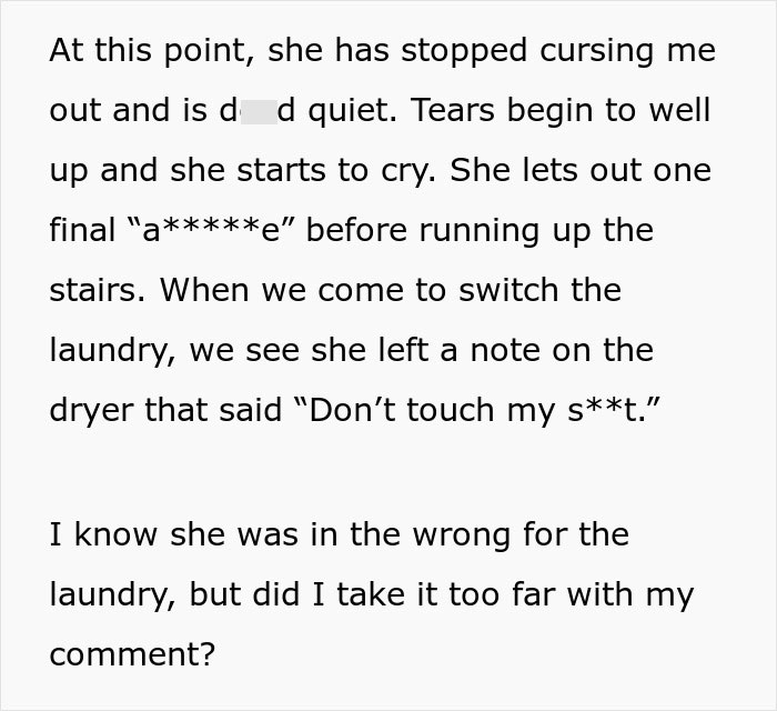 Neighbor Leaves A Salty Note After Getting Called Out For Holding Up The Entire Building&rsquo;s Laundry