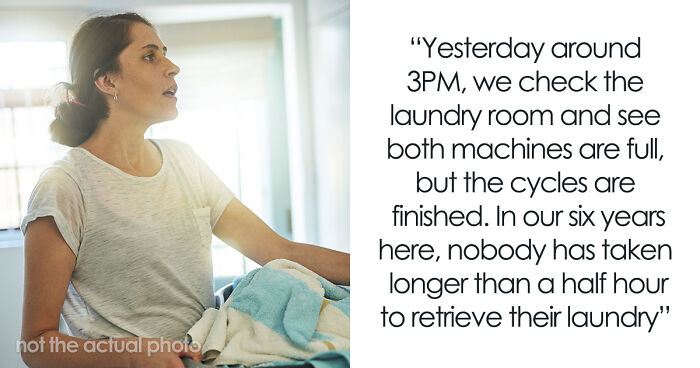 Neighbor Leaves A Salty Note After Getting Called Out For Holding Up The Entire Building’s Laundry
