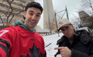 “Welcome To The Corps”: Canadian Friends’ Bold Gold Medal Bet Backfires After USA’s Hockey Win