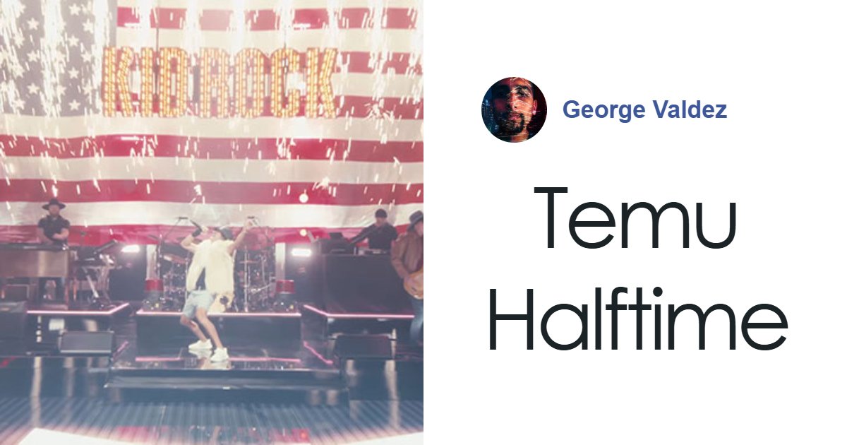 Kid Rock’s Alternative Super Bowl Show By Turning Point USA Sparks Backlash Online