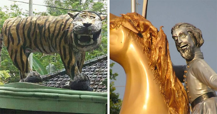 79 Statues From All Over The World That Make People Question Reality