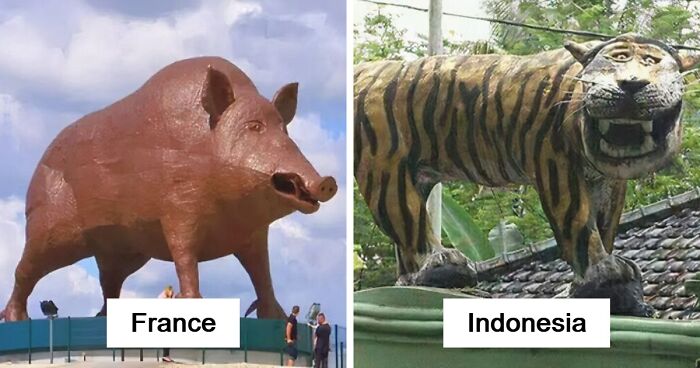 79 Statues From All Over The World That Make People Question Reality