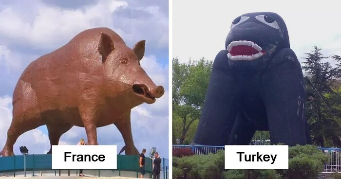 79 Statues From All Over The World That Make People Question Reality