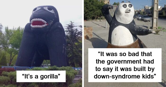 “It’s Very Unsettling”: 79 People Share The Ugliest Statues From Their Countries