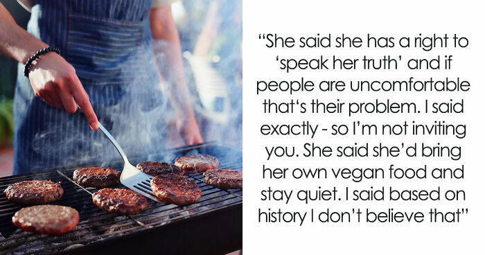 Vocal Vegan Ruins The Vibe At Every BBQ, Sibling Refuses To Invite Her Anymore, Gets Grilled By Fam