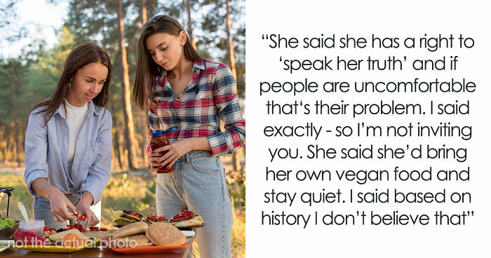 Vocal Vegan Ruins The Vibe At Every BBQ, Sibling Refuses To Invite Her Anymore, Gets Grilled By Fam