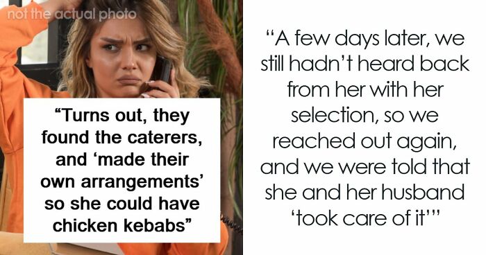 Woman Doesn’t Want A Vegetarian Meal At Friend’s Wedding, Secretly Contacts The Caterers