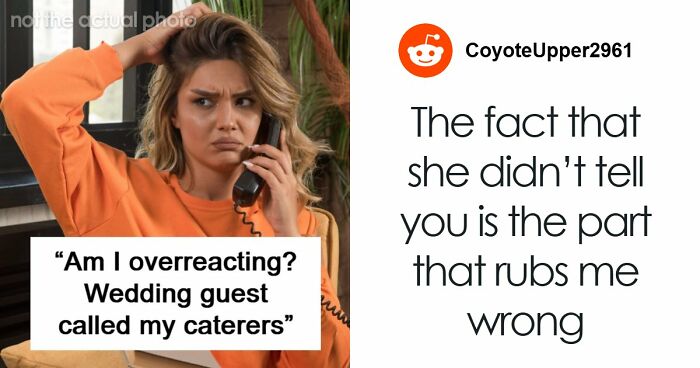 Woman Doesn’t Want A Vegetarian Meal At Friend’s Wedding, Secretly Contacts The Caterers