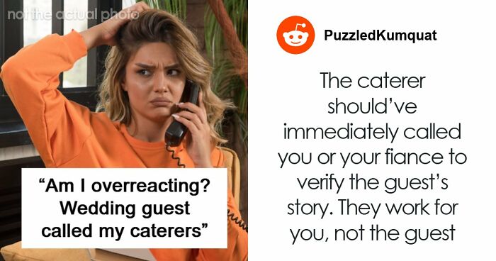 “I Was Floored”: Bride Shocked After Guests Reaches Out To Wedding Caterers Behind Her Back