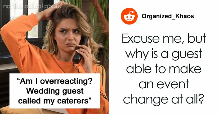 “I Was Floored”: Bride Shocked After Guests Reaches Out To Wedding Caterers Behind Her Back