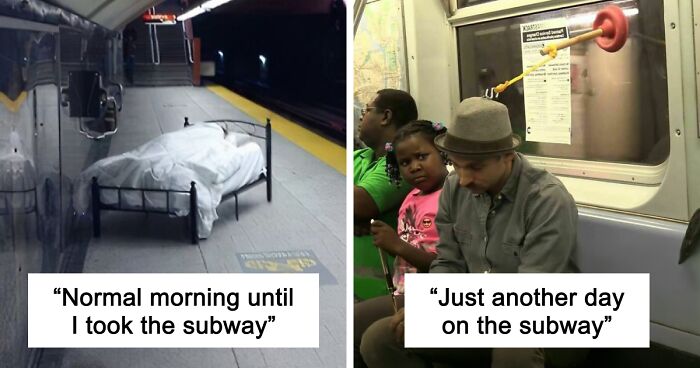 51 Absurd Subway Moments That Left Passengers Speechless (New Pics)