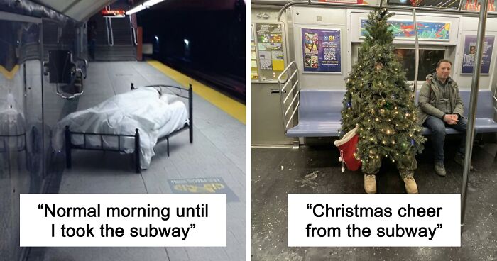 51 Absurd Subway Moments That Left Passengers Speechless (New Pics)