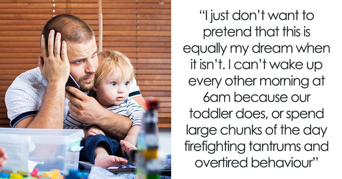 SAHM Dreams Of A Packed House And More Babies, Husband Pumps The Brakes On 50/50 Childcare