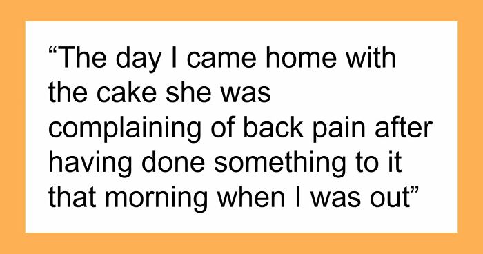 Guy Upset Wife Threw Away The Cake He Bought For Her, But Gets More Angry As She Doesn’t Apologize