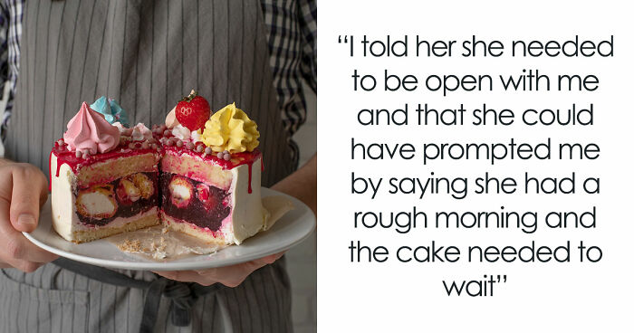 Husband Buys Cake For Wife, Returns Home To Find That She Threw It Away As Nobody “Needed” It
