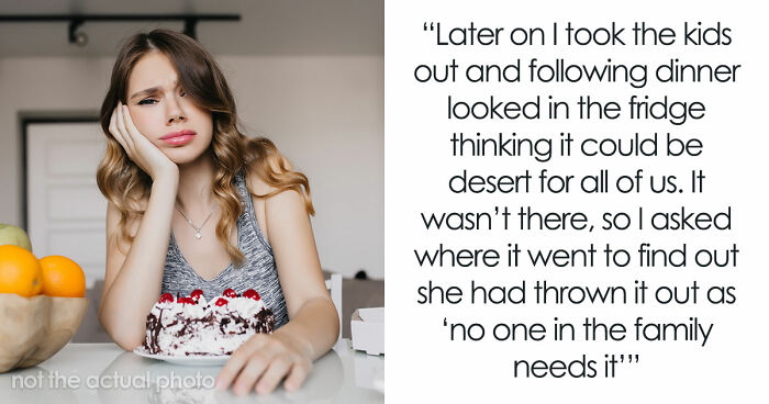 Guy Upset Wife Threw Away The Cake He Bought For Her, But Gets More Angry As She Doesn’t Apologize