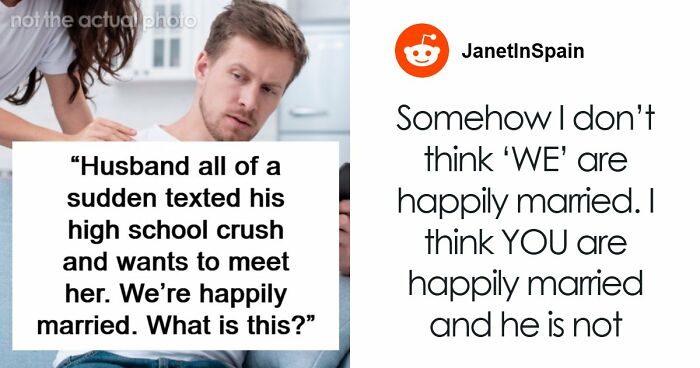 Man Wants To Check His Feelings For High School Crush, Tells His Wife All About It