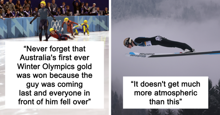 “Most Intimidating Ski Helmet”: 38 Winter Olympics Moments That Went Down In History