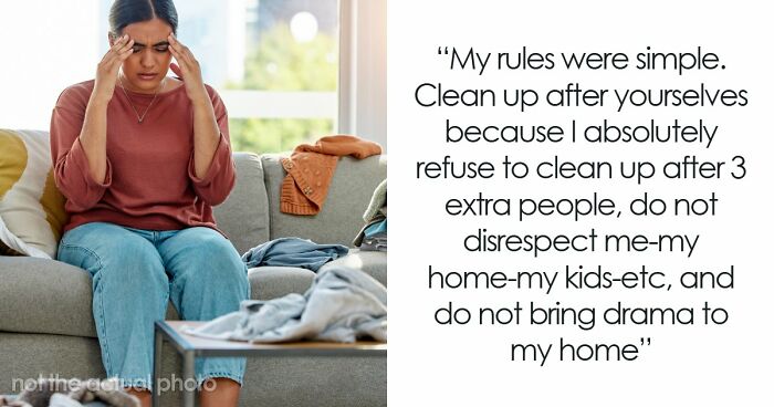 Man Upset SIL Is Evicting Him And His Messy Family When They Have Nowhere To Go