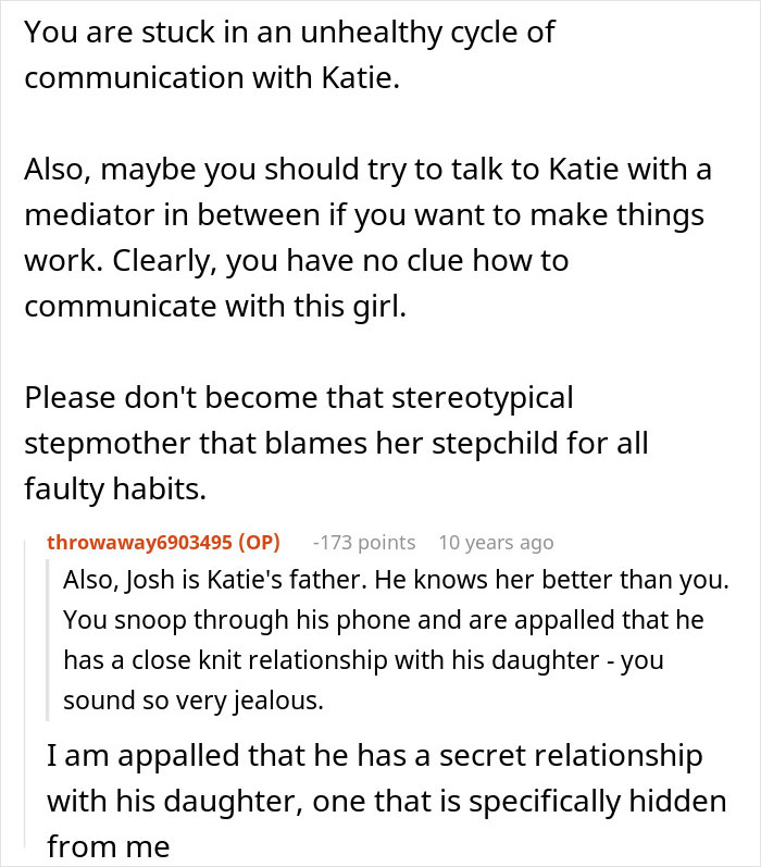 Woman Bashed Online For Turning Into Evil Stepmother For Shy And Introverted 17YO