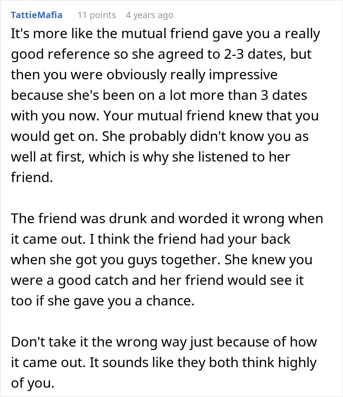 Guy Finds Out His Dream Girl Went On A Date With Him Out Of Pity: "Let Him Down Easy"