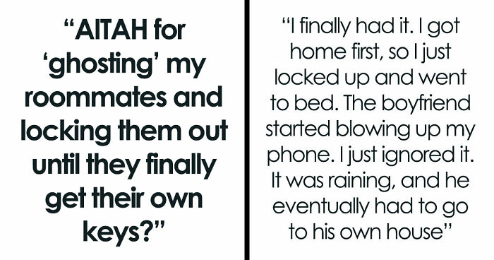 Woman Tired Of Getting Locked Out Of Her House By Lazy Housemates, Teaches Them A Lesson