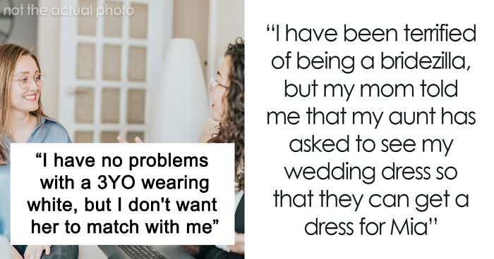 “A Little Annoying”: Attention-Seeking Mom Wants To Dress 3YO Daughter In Same Dress As The Bride