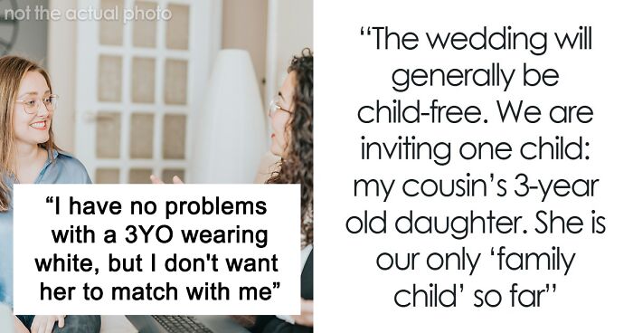 “A Little Annoying”: Attention-Seeking Mom Wants To Dress 3YO Daughter In Same Dress As The Bride