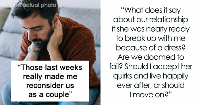 Guy Keeps Pestering His Tomboy Girlfriend To Wear A Dress: “Was On My Knees, Nearly Crying”