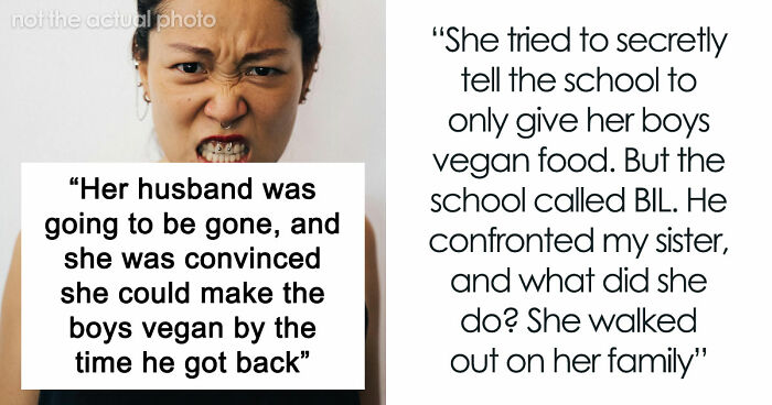 Mother’s Attempt To Enforce Strict Vegan Diet On Children Ends Up In A Disaster Of A Divorce