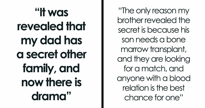 Woman Learns Father Had Secret Son For Decades, Family Falls Apart