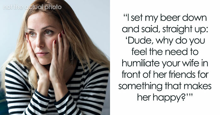 “I Set My Beer Down”: Man Defends Friend’s Hobby By Humiliating Her Husband For Belittling Her